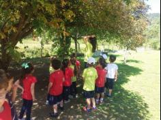 Grupo Estrela explorando o Espaço Verde