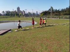 Grupo Estrela explorando o Espaço Verde