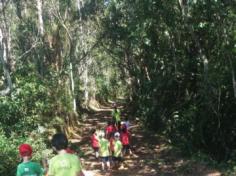 Grupo Estrela explorando o Espaço Verde