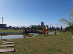 Grupo Estrela explorando o Espaço Verde