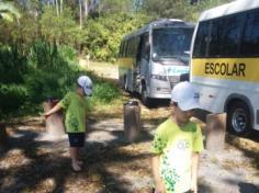 Grupo Estrela explorando o Espaço Verde