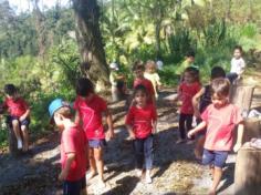 Grupo Estrela explorando o Espaço Verde