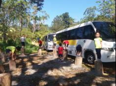 Grupo Estrela explorando o Espaço Verde