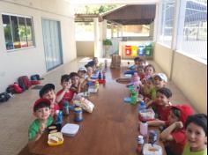 Grupo Estrela explorando o Espaço Verde