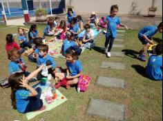 Grupo Felinos e Oceano brincam no Espaço Verde