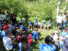 Grupo Mentes Iluminadas aprende e se diverte no espaço verde