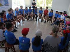 Grupo Mentes Iluminadas aprende e se diverte no espaço verde