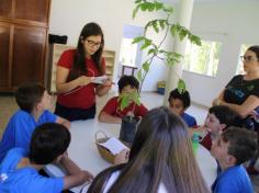 Grupo Mentes Iluminadas aprende e se diverte no espaço verde