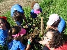 Grupo Mentes Iluminadas aprende e se diverte no espaço verde