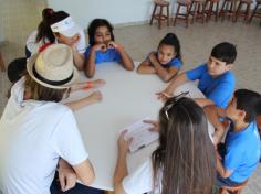 Grupo Mentes Iluminadas aprende e se diverte no espaço verde