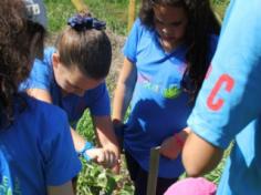 Grupo Mentes Iluminadas aprende e se diverte no espaço verde