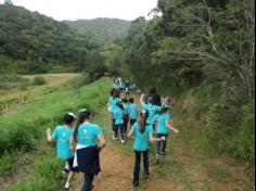 3º ano D plantando no Espaço Verde