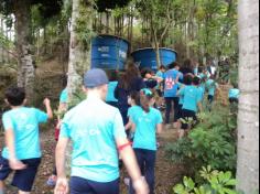 3º ano D plantando no Espaço Verde