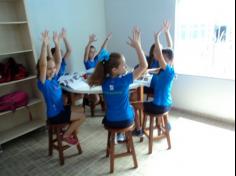 4º ano C aprendendo e brincando no Espaço Verde