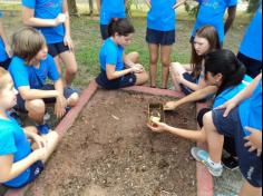 4º ano C aprendendo e brincando no Espaço Verde