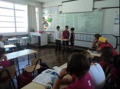 Tarde cultural no 3º ano B