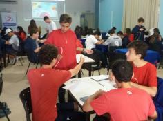 Palestra sobe Inteligência e Adolescência para o 9º ano