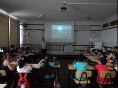 Visita especial no último dia de aula no 3º ano D