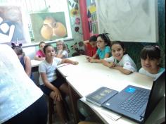 Visita especial no último dia de aula no 3º ano D