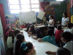 Visita especial no último dia de aula no 3º ano D