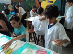 Visita especial no último dia de aula no 3º ano D