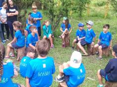 2º ano C conhece árvores da mata atlântica no Espaço Verde