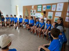 2º ano C conhece árvores da mata atlântica no Espaço Verde