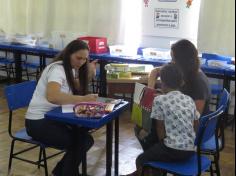 Dia de entregar materiais e conhecer a nova professora!