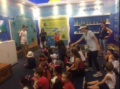 Educação Infantil e 1ºs anos visitam a vila da Regata Volvo Ocean Race