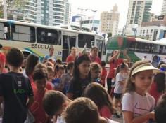 Educação Infantil e 1ºs anos visitam a vila da Regata Volvo Ocean Race