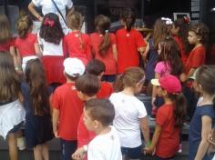 Educação Infantil e 1ºs anos visitam a vila da Regata Volvo Ocean Race