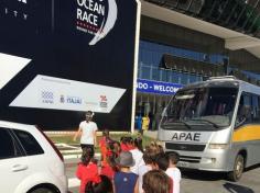 Educação Infantil e 1ºs anos visitam a vila da Regata Volvo Ocean Race