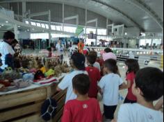 Educação Infantil e 1ºs anos visitam a vila da Regata Volvo Ocean Race