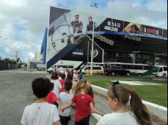 Educação Infantil e 1ºs anos visitam a vila da Regata Volvo Ocean Race