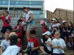 Educação Infantil e 1ºs anos visitam a vila da Regata Volvo Ocean Race