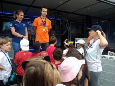 Educação Infantil e 1ºs anos visitam a vila da Regata Volvo Ocean Race