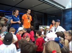 Educação Infantil e 1ºs anos visitam a vila da Regata Volvo Ocean Race