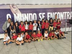 Educação Infantil e 1ºs anos visitam a vila da Regata Volvo Ocean Race