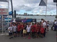 Educação Infantil e 1ºs anos visitam a vila da Regata Volvo Ocean Race