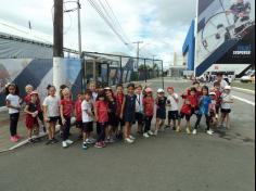 Educação Infantil e 1ºs anos visitam a vila da Regata Volvo Ocean Race