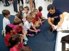 Educação Infantil e 1ºs anos visitam a vila da Regata Volvo Ocean Race