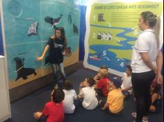 Educação Infantil e 1ºs anos visitam a vila da Regata Volvo Ocean Race