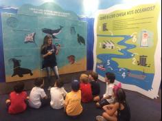 Educação Infantil e 1ºs anos visitam a vila da Regata Volvo Ocean Race