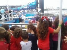 Educação Infantil e 1ºs anos visitam a vila da Regata Volvo Ocean Race