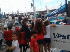 Educação Infantil e 1ºs anos visitam a vila da Regata Volvo Ocean Race