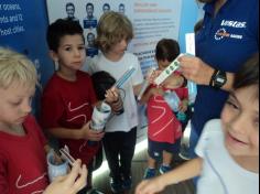 Educação Infantil e 1ºs anos visitam a vila da Regata Volvo Ocean Race