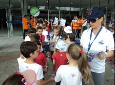 Educação Infantil e 1ºs anos visitam a vila da Regata Volvo Ocean Race