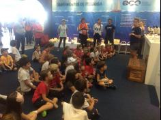 Educação Infantil e 1ºs anos visitam a vila da Regata Volvo Ocean Race