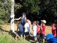 1ºs anos aprendem e se divertem no Espaço Verde