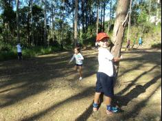 1ºs anos aprendem e se divertem no Espaço Verde